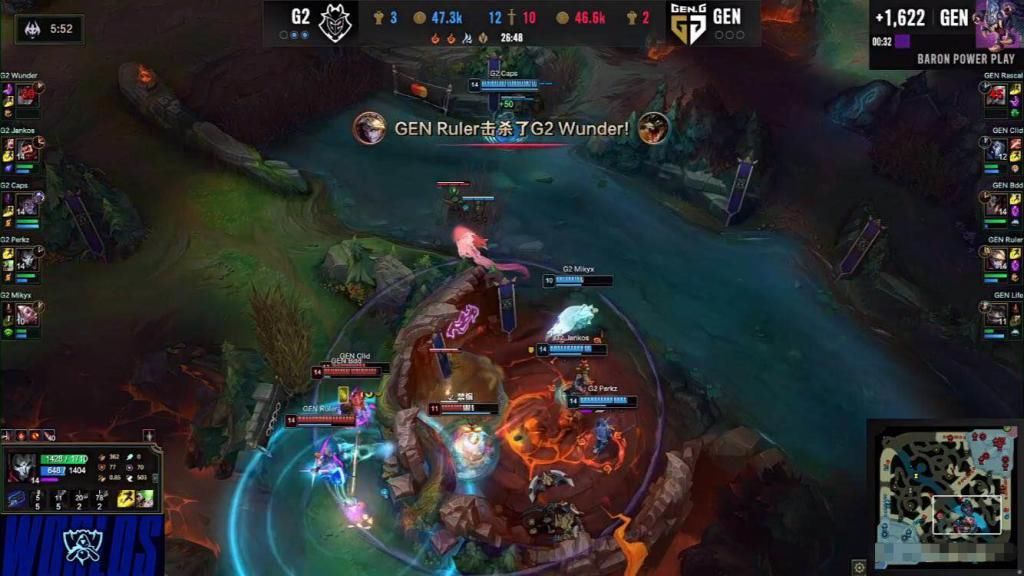 暗示|G2晋级四强！赛后扎心动作暗示GEN游回去，管泽元怒了：除尺帝没正常人