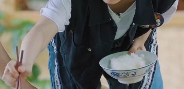  蘑菇屋|《向往》不是每道菜都出自黄磊之手, 妹妹碗里的饭暴露, 确有外卖