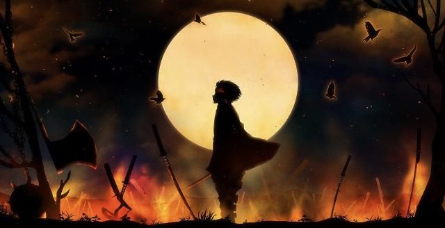  猪猪|《鬼灭之刃》绝美“背影图”，蝴蝶三姐妹又飒又虐，猪猪依然很帅