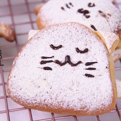  面包|猫咪全麦蜂蜜面包