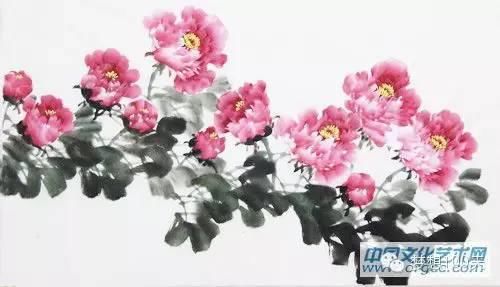  牡丹画法|写意牡丹的画法图解