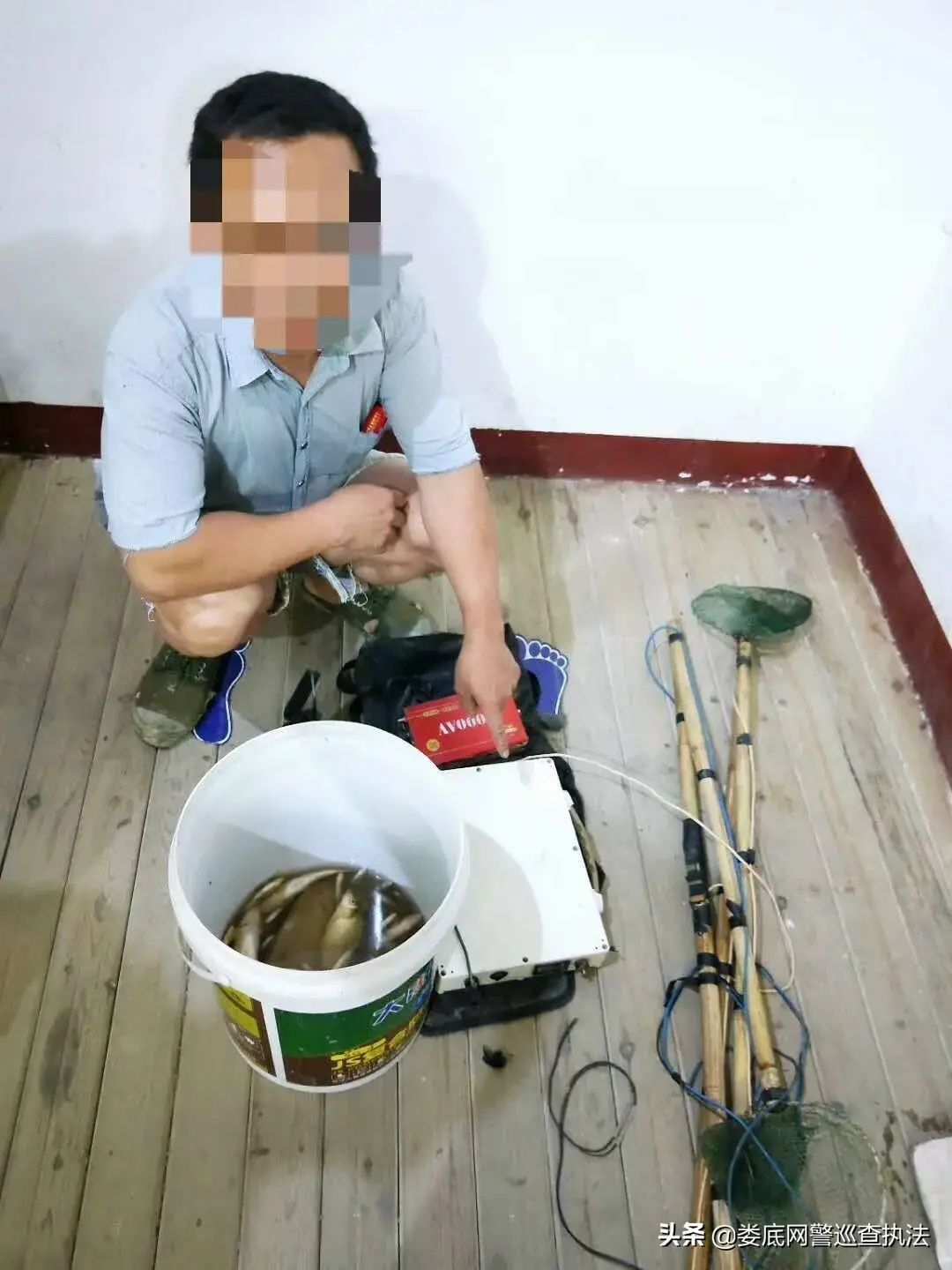 森林|新化森林公安查获电鱼案2起