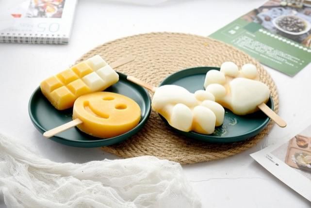  酸甜|天热，雪糕就在家自己做吧！就用水果加酸奶，酸甜解暑，低糖低脂