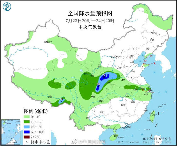 局部地方|加强防范！甘肃将迎大范围强降水，陇东南局部有大暴雨