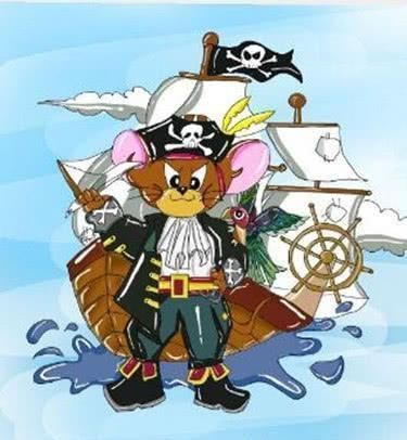 猫和老鼠|猫和老鼠玩家心疼海盗杰瑞，为这个没有S级皮肤游戏角色设计“民间”S皮