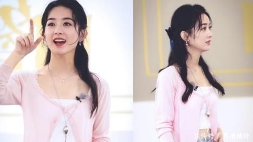 赵丽颖|中餐厅4:赵丽颖穿小开衫,镜头一扫而过,这腰我没看错吧?