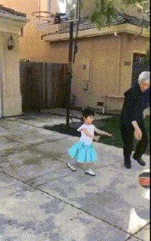 妹子|搞笑GIF:看来妹子你技术掌握得很好,你很棒