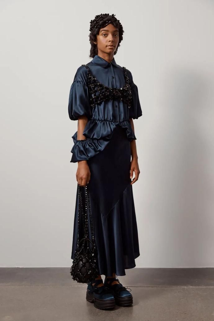 宫廷|老阿姨的少女心!Simone Rocha2021春夏系列发布(巴洛克宫廷复古)