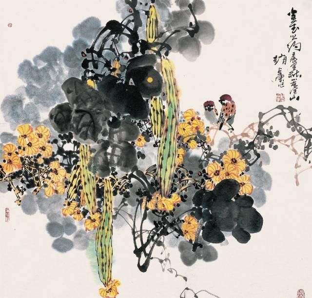 一草一木|赵占东的写意世界一花一鸟皆有情一草一木皆成风景