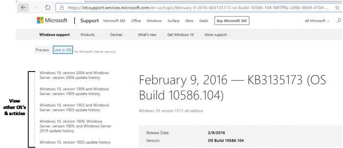  网站|微软整合支持文档网站:优化Windows 10更新日志