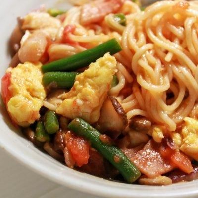  茄汁|健康低卡——浓郁茄汁拌面