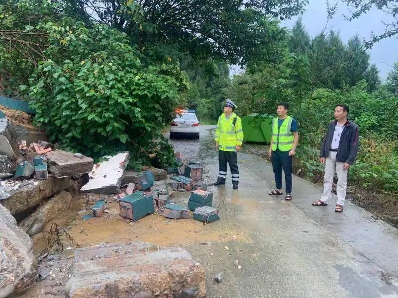  保平安|暴雨倒树致路断，警民行动保平安