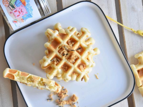 芝麻|芝麻海苔肉松松饼