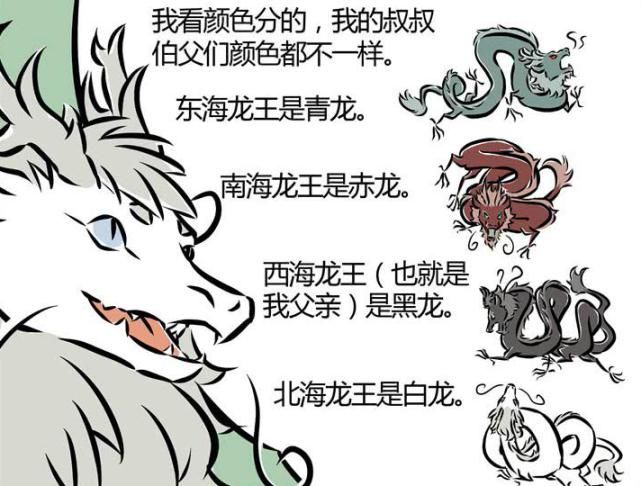  海龙王|非人哉漫画：烈烈龙到底是不是西海龙王亲生的？九月的话语，细思极恐