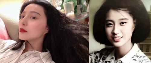 意外|范冰冰奶奶旧照曝光，颜值甩范冰冰几条街，意外撞脸黄圣依