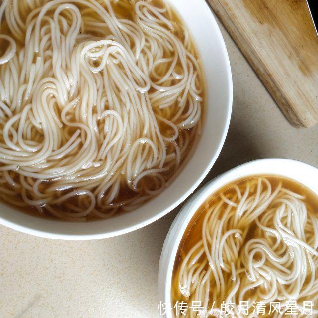 水面|清水面,最简单的往往可能是最好吃的