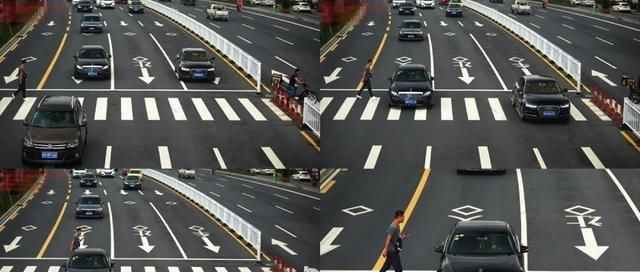 通安全法|曝光，六安这些车辆不礼貌，行人被抓