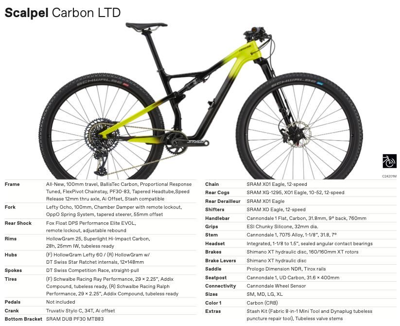  Hi|超详细测评！！全新一代Cannondale Scalpel Hi-Mod