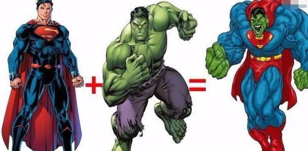 融合|漫威和DC英雄互相融合,融合后的样子刷新三观,网友:绿铁侠?