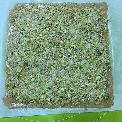 黄油|开心果年轮饼干卷