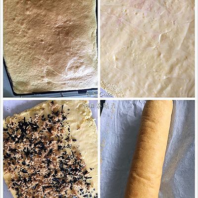  肉松|海苔肉松瑞士蛋糕卷