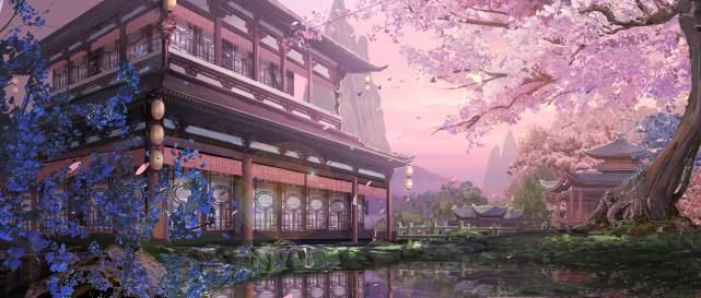  动漫|属于中国古典建筑的独特美感！非常棒的一组动漫古典场景作品赏析