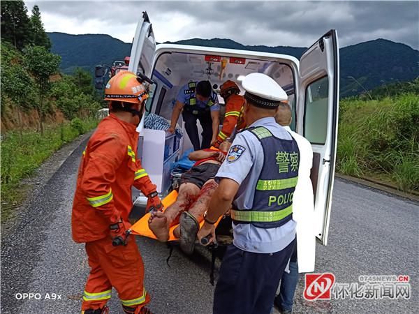  救助|溆浦大队：事故无情人有情，交警救助暖人心