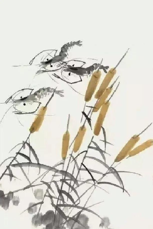  画法|怎么画鱼虾蟹蛙、写意《趣》画法