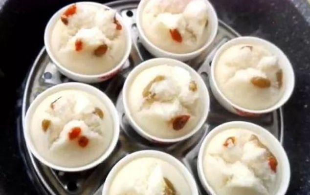 蛋糕|我家大米从不煮粥,这样做个个开花,米香十足比蛋糕还松软