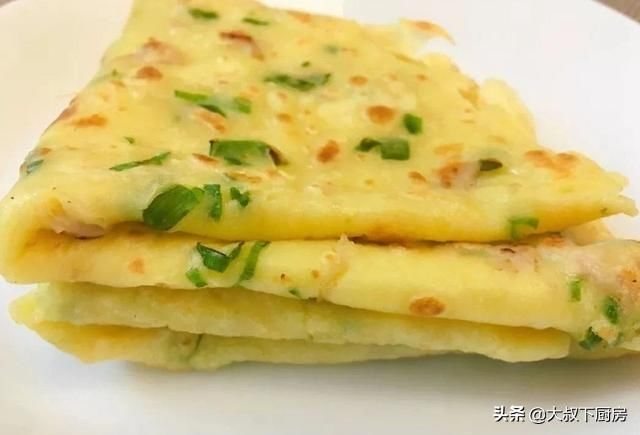 鸡蛋|早餐怎么选?大叔教你鸡蛋卷饼,鲜香味美,简单易做,非常好吃