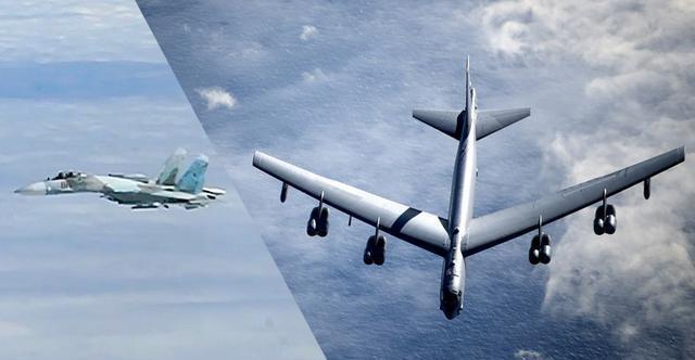 反击|美轰炸机越过红线,俄战机反击被指侵犯,俄:全程遵守规则