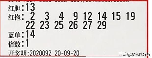 今晚|击中头奖1000万+1800万！今晚双色球18张精选实票曝光