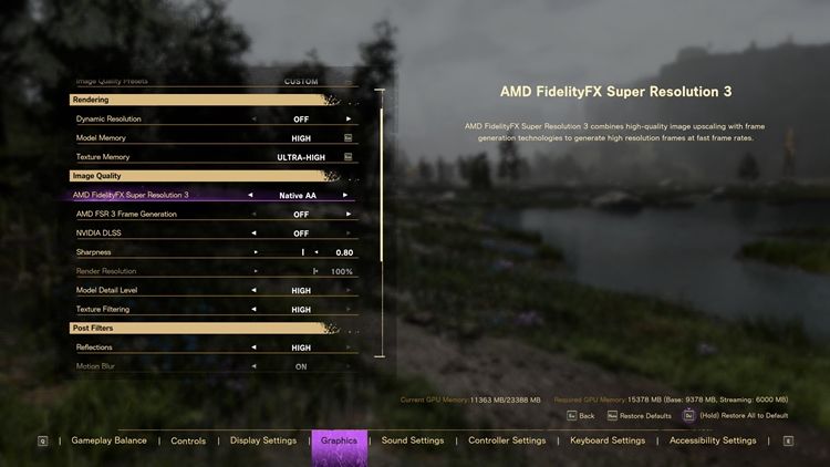AMD FSR 3技术测试：帧率大幅提升，效果略输DLSS