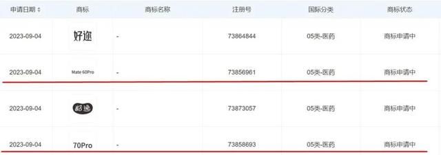 一公司抢注“Mate 60pro”商标，“被驳回可能性很大”