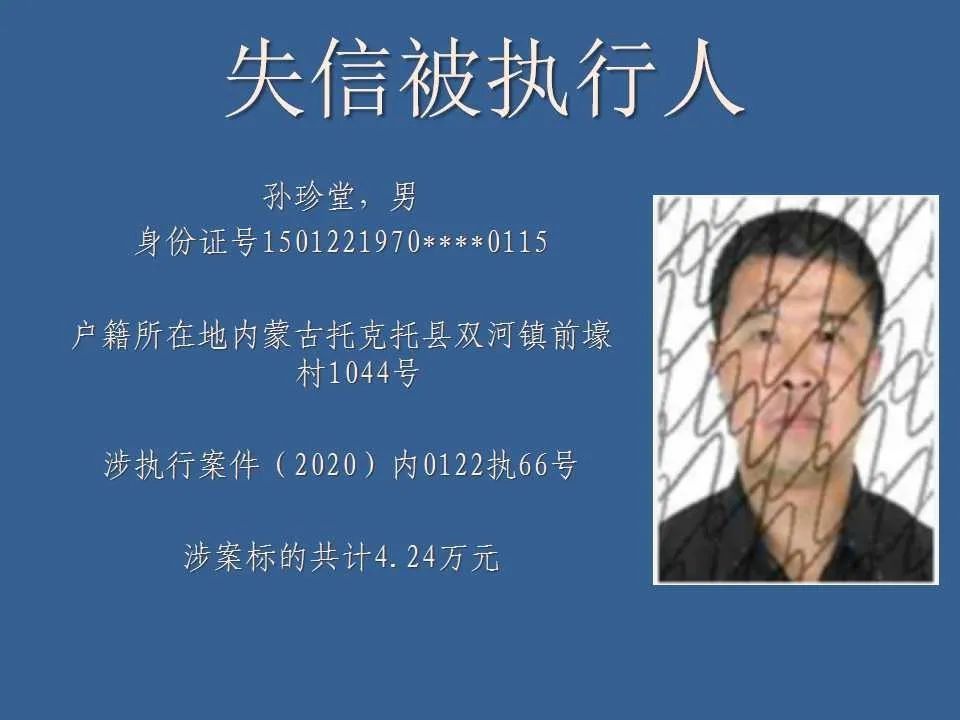 公布|快看！又一批失信被执行人名单公布