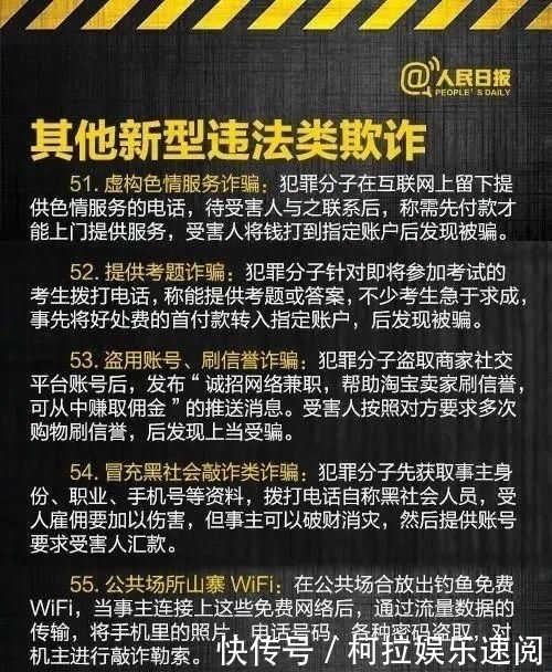 电信|【净网2020】反诈防骗｜警惕60种电信网络诈骗手法！