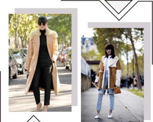 棉袄|大棉袄穿着太老气,一身羊羔绒保暖又时髦,让你气质大提升