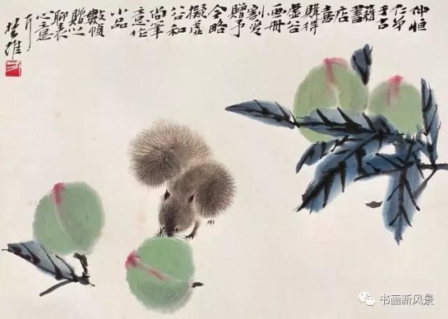  松鼠|看他画的小松鼠，绝对是一种享受！