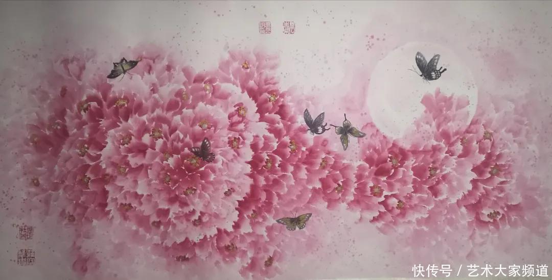  永明|王永明盛世牡丹