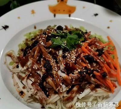  五香|#夏日消暑，非它莫属#辣麻酱兔丝凉面