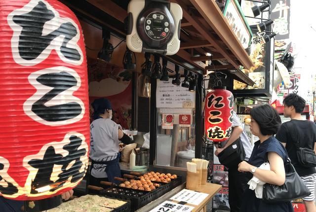 急赤白脸|实拍大阪道顿崛美食,这价位舍得急赤白脸吃一顿不