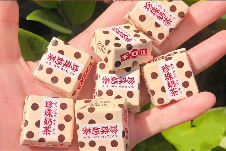  奶茶夹心|奶茶还能嚼着吃这8款“珍珠奶茶”零食，方便即食，一试上瘾