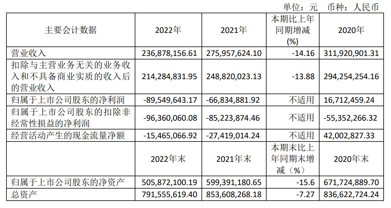 亚振家居2022年净亏损8955万元 | 年报