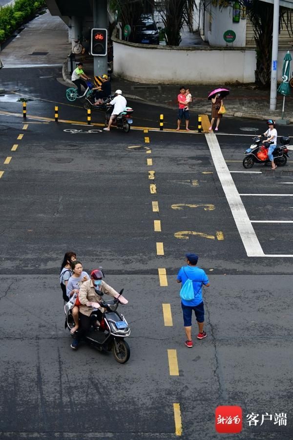文明|不文明交通行为曝光台 | 海口这些不走“寻常路”的行人 前方有危险