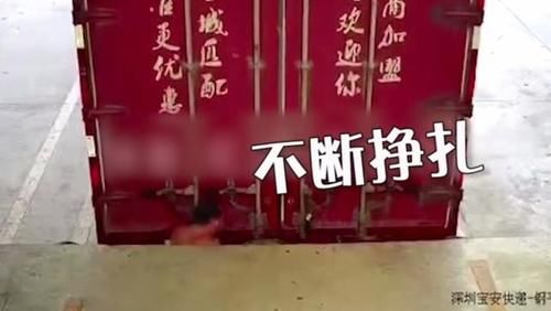  司机|男子指挥倒车出意外，被挤压到墙上痛苦不堪