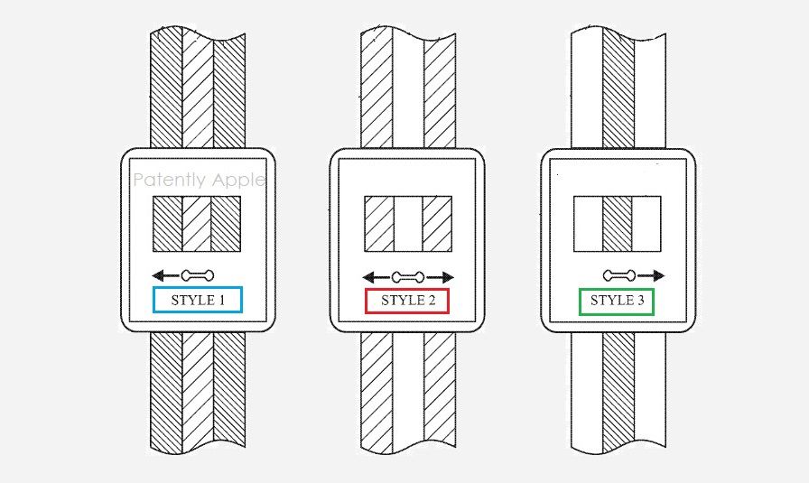 苹果 Apple Watch 新专利：可跟随服装、表带更换表盘颜色