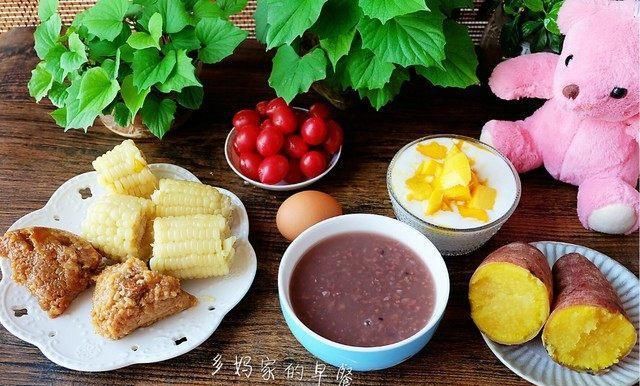 家常|我家的早餐不够萌,但都是简单易做的家常做法,营养可口家人爱吃