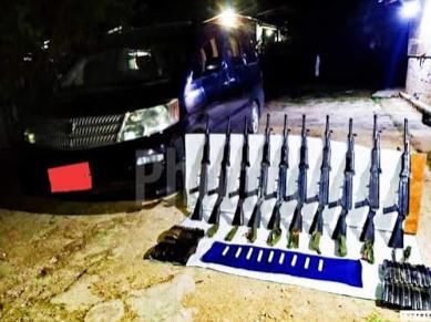  一男一女|缅甸腊戌一男一女被抓，女子被抓时跪在地上