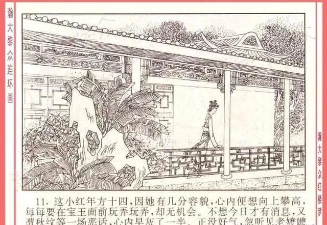  红楼梦|瀚大黎众｜四大名著连环画《红楼梦》之12《叔嫂逢五鬼》带字幕