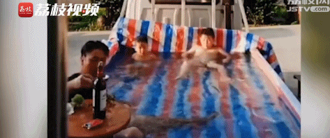  卡车|为娃打造卡车泳池，这位爸爸火了！网友：心态好，哪里都是巴厘岛